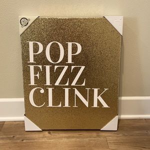 Glitter Wall Hanging by Colleen Karis Designs